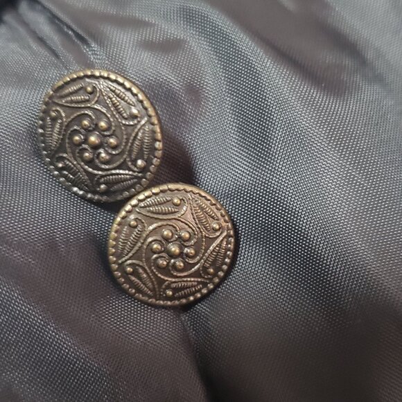 Women's Compagnie Internationale Express Tapestry Vest Large Geometric Vintage - Picture 7 of 10